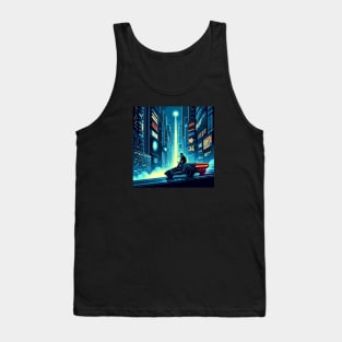 Blade Runner Pixel Art Tank Top